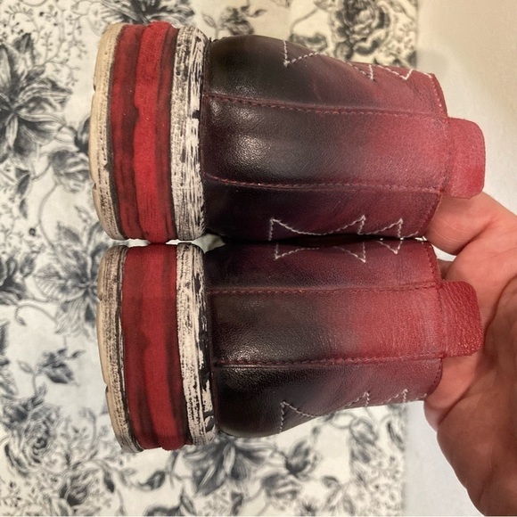 MACIEJKA Sz 38 Maciefa  Zipper and Lace Up Made in Poland Ankle Booties - Picture 9 of 9